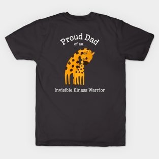 Proud Dad of an Invisible Illness Warrior T-Shirt